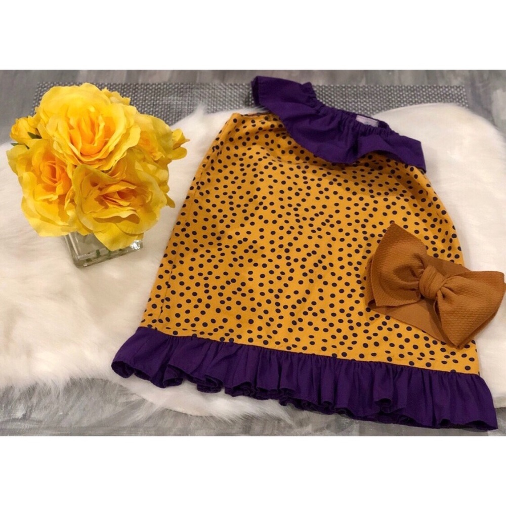 LSU Tiny Stitches Girls Dress (4)